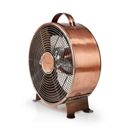 Stolni ventilator RETRO 20W/230V bakreni ø25 cm