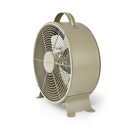 Stolni ventilator RETRO 20W/230V sivi ø25 cm