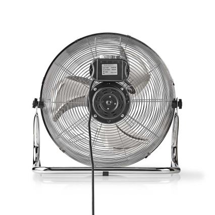 Podni ventilator 80W/230V sjajni krom