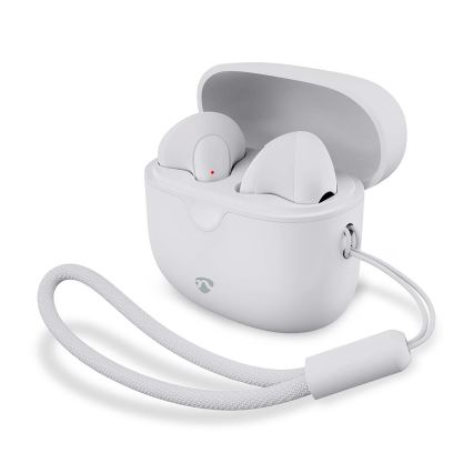 Bežične slušalice 250 mAh + 2x 30 mAh bijela