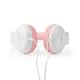 Slušalice ružičasta / bijela