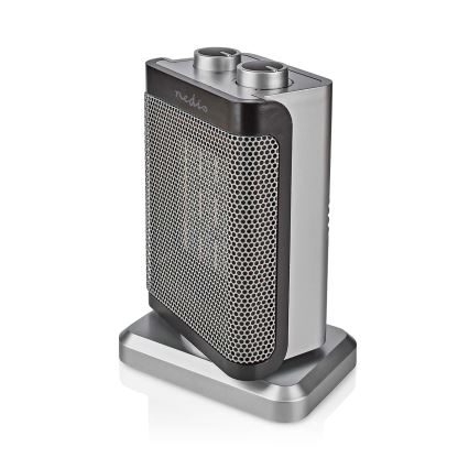Ventilator s keramičkim grijačem 1000/1500W/230V srebrna