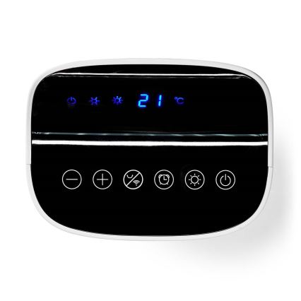 Ventilator s s keramičkim grijačem Smartlife 1400/2000W/230V Wi-Fi Tuya + daljinski upravljač