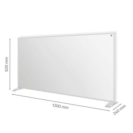 Infracrveni grijaći panel 700W/230V 120x62 cm IP44 Wi-Fi Tuya + daljinski upravljač