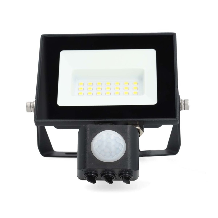LED Reflektor s senzorom LED/20W/230V 4000K IP44