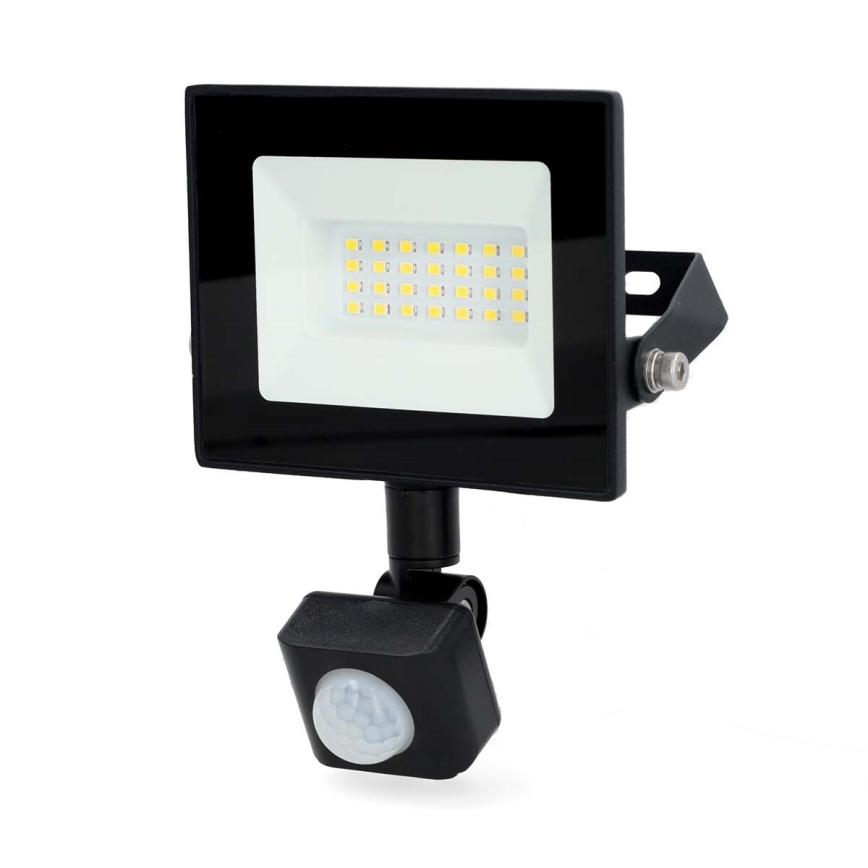 LED Reflektor s senzorom LED/20W/230V 4000K IP44