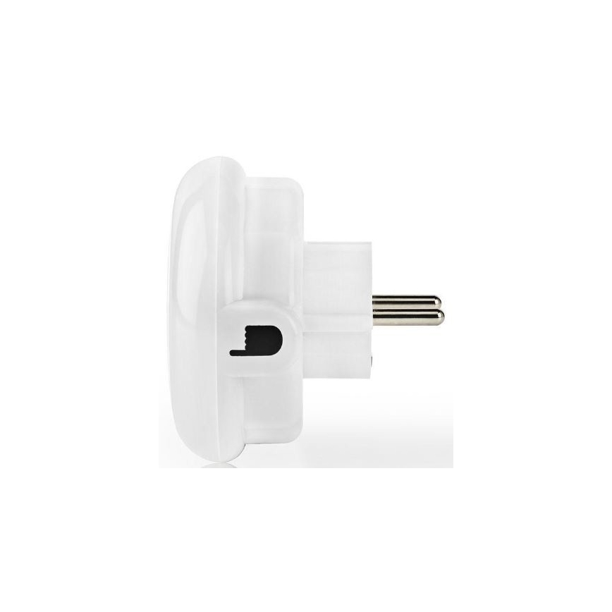 LED Noćno svjetlo sa senzorom LED/0,6W/230V