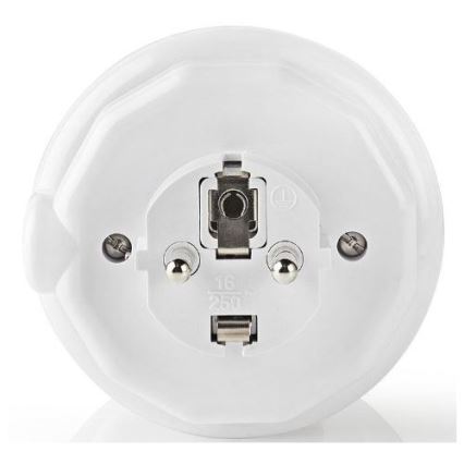 LED Noćno svjetlo sa senzorom LED/0,6W/230V