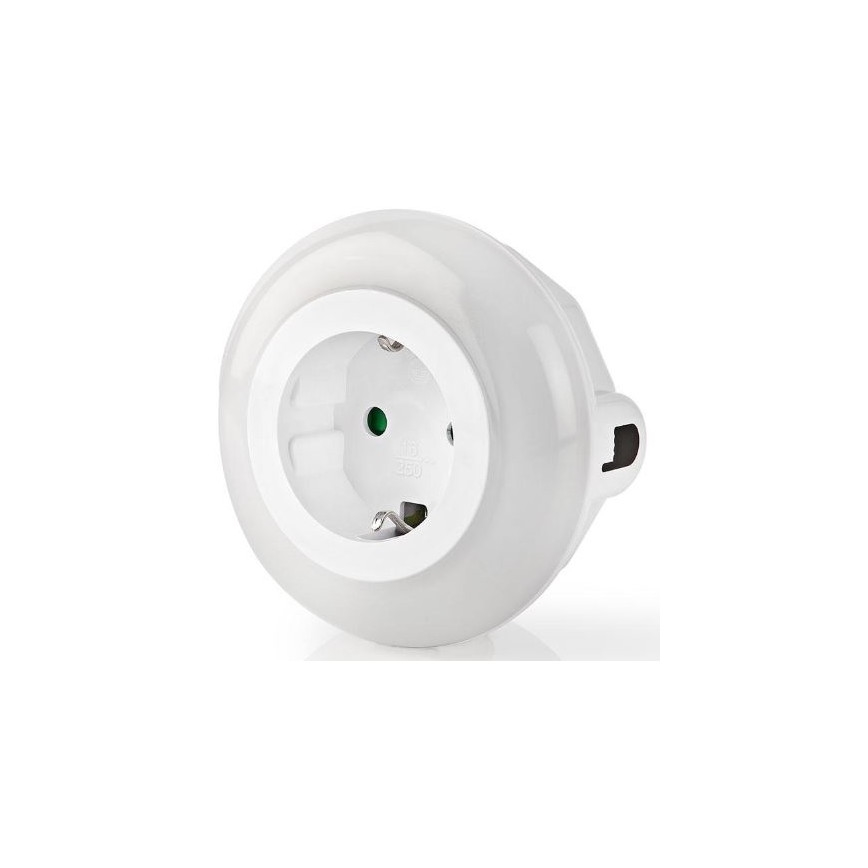 LED Noćno svjetlo sa senzorom LED/0,6W/230V