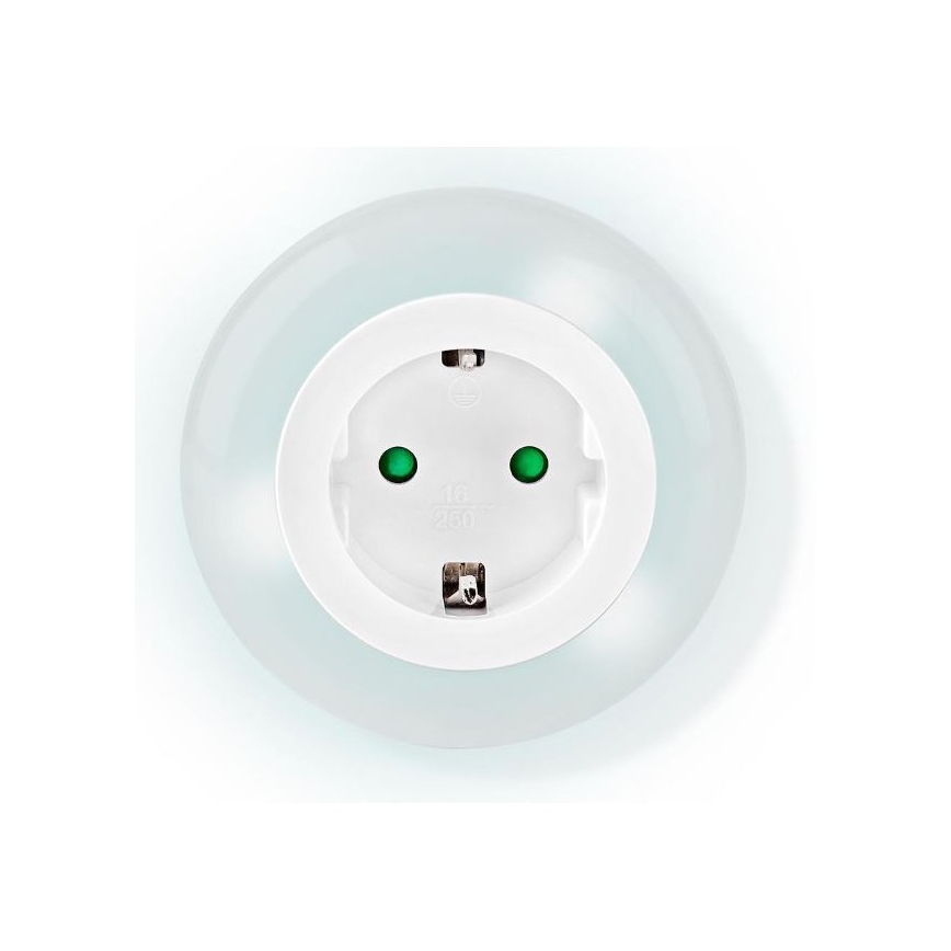 LED Noćno svjetlo sa senzorom LED/0,6W/230V