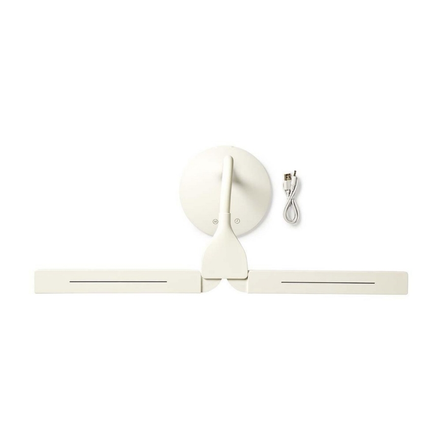 LED Prigušiva stolna lampa LED/6W/5V 2200 mAh bijela
