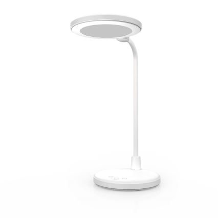 LED zatemnjiva punjiva dodirna lampa s ogledalom LED/6W/1200 mAh 3000/4000/5700K CRI 90 bijela