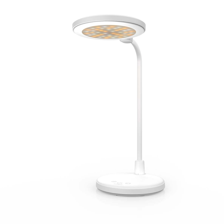 LED zatemnjiva punjiva dodirna lampa s ogledalom LED/6W/1200 mAh 3000/4000/5700K CRI 90 bijela