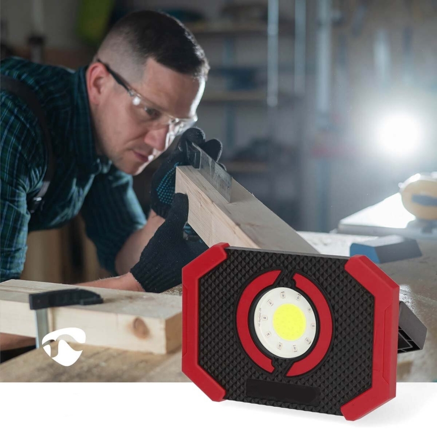 LED Prigušivi punjivi reflektor s power bankom LED/10W/3000 mAh IPX2
