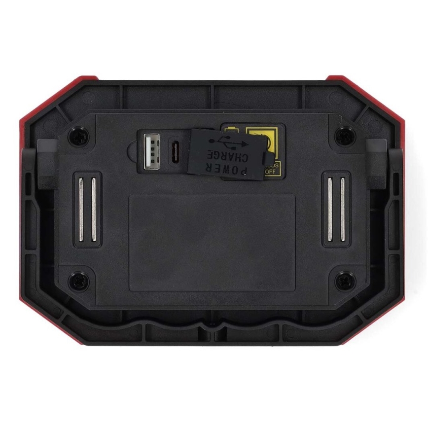 LED Prigušivi punjivi reflektor s power bankom LED/10W/3000 mAh IPX2