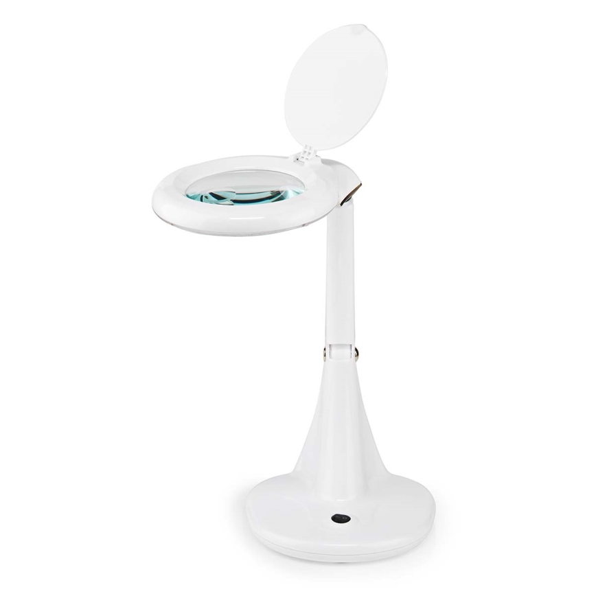 LED Stolna lampa s povećalom LED/6,5W/230V 6500K
