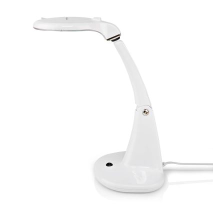 LED Stolna lampa s povećalom LED/6,5W/230V 6500K