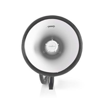 Megafon s eksternim mikrofonom USB 25W/8xC bijela/crna
