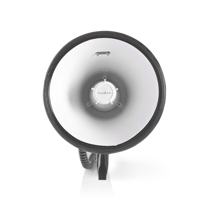 Megafon s eksternim mikrofonom USB 25W/8xC bijela/crna