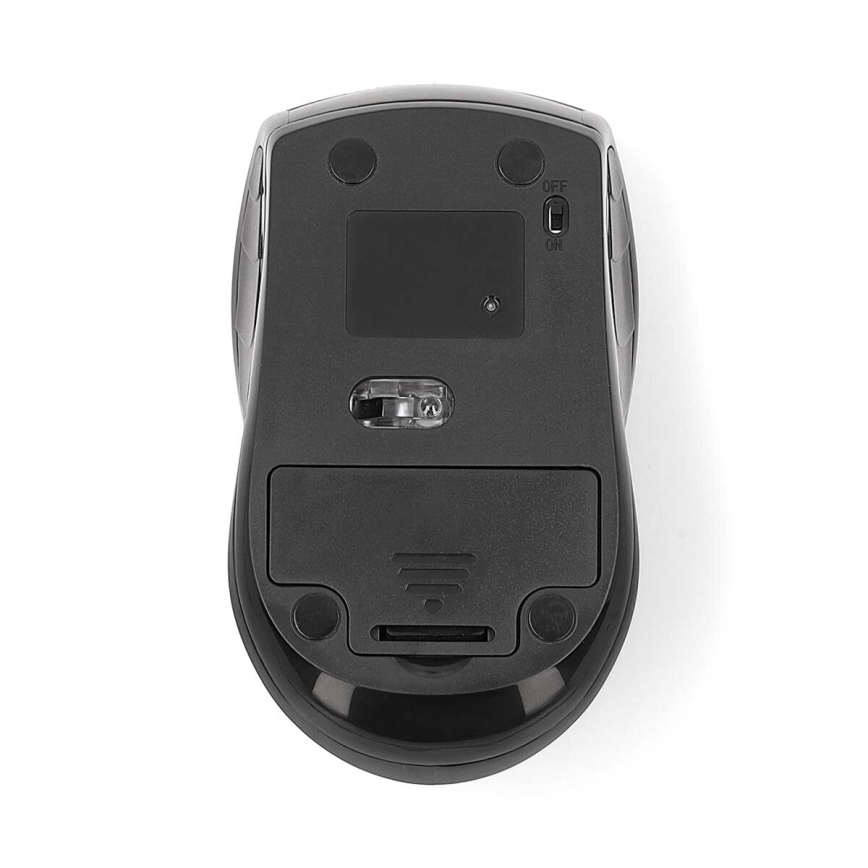 Bežični miš 800/1200/1600 DPI 2xAAA crna