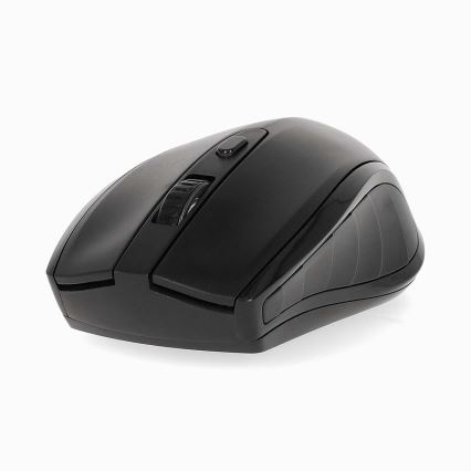 Bežični miš 800/1200/1600 DPI 2xAAA crna