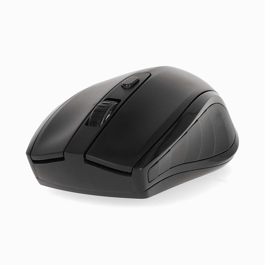 Bežični miš 800/1200/1600 DPI 2xAAA crna