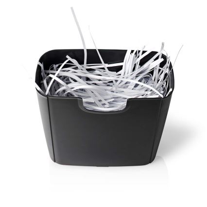 Uništavač papira A4 zapremina 10 l 230V crni