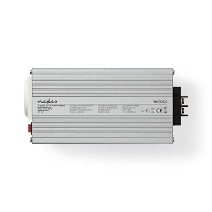 Pretvarač napona 300W/24/230V + USB