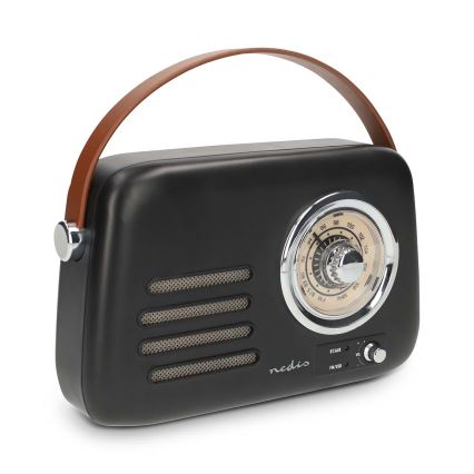 FM retro radio 3W/5V 1500 mAh