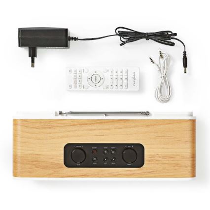 Višenamjenski internetski radio 34W/230V DAB+ FM Wi-Fi Bluetooth USB + daljinski upravljač