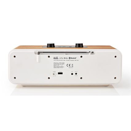 Višenamjenski internetski radio 34W/230V DAB+ FM Wi-Fi Bluetooth USB + daljinski upravljač