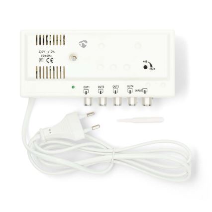 4pojasni antenski pojačivač 230V