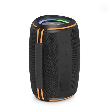 LED punjivi zvučnik 40 W / 1200 mAh, IPX4, crni