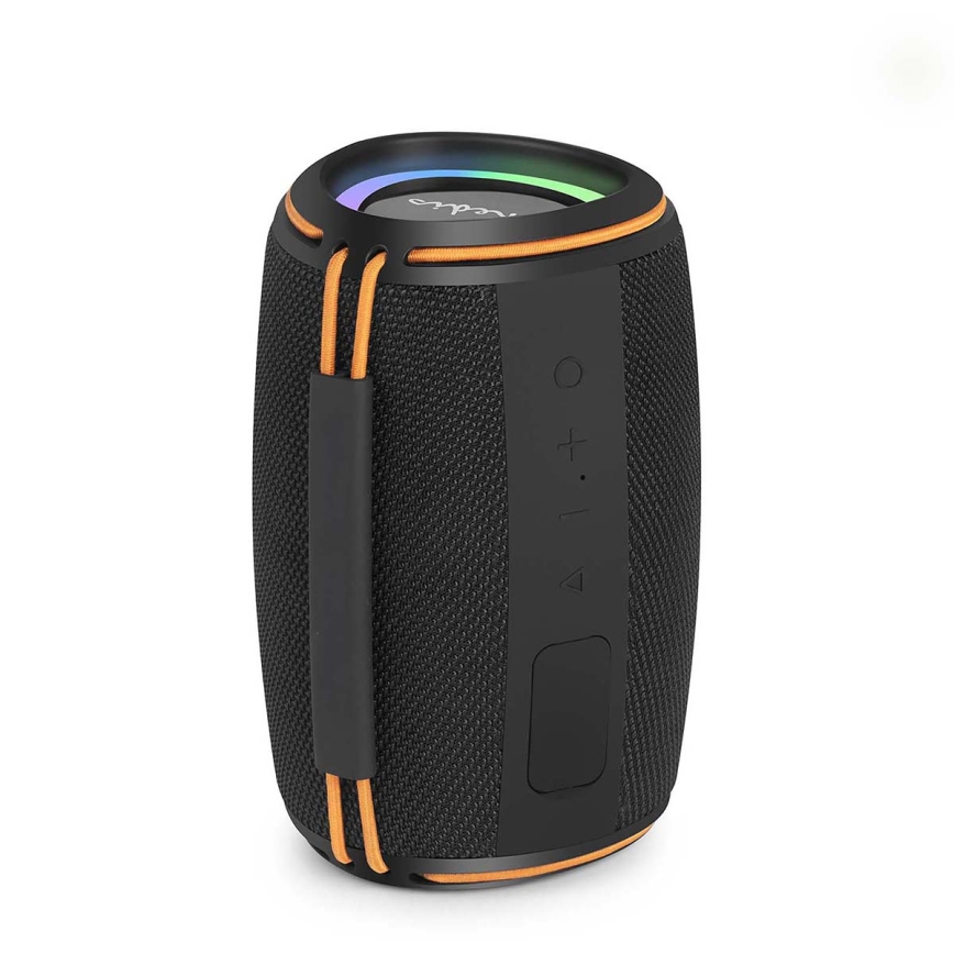 LED punjivi zvučnik 40 W / 1200 mAh, IPX4, crni
