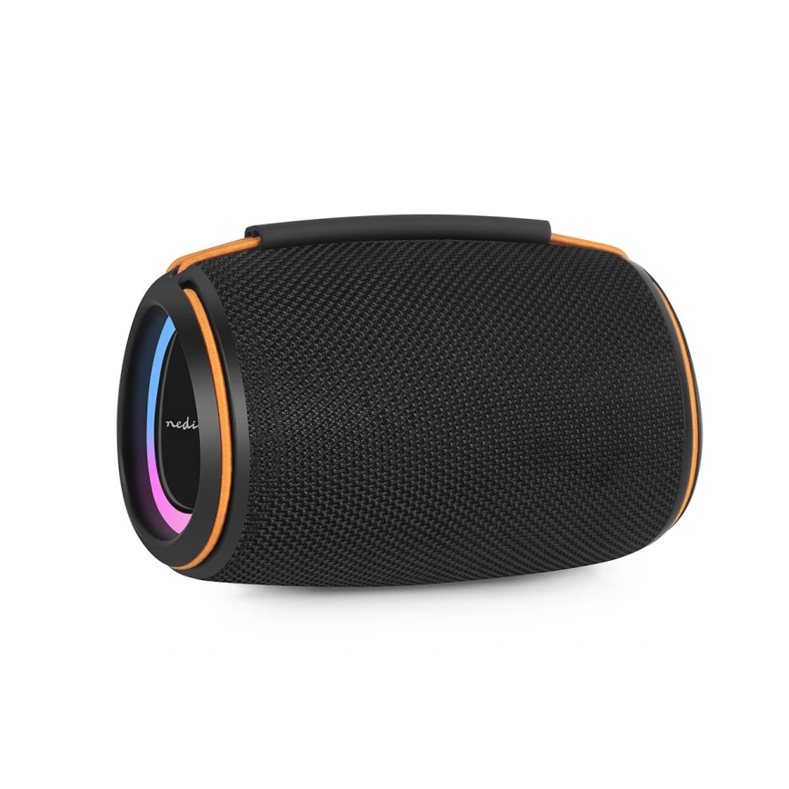 LED punjivi zvučnik 40 W / 1200 mAh, IPX4, crni