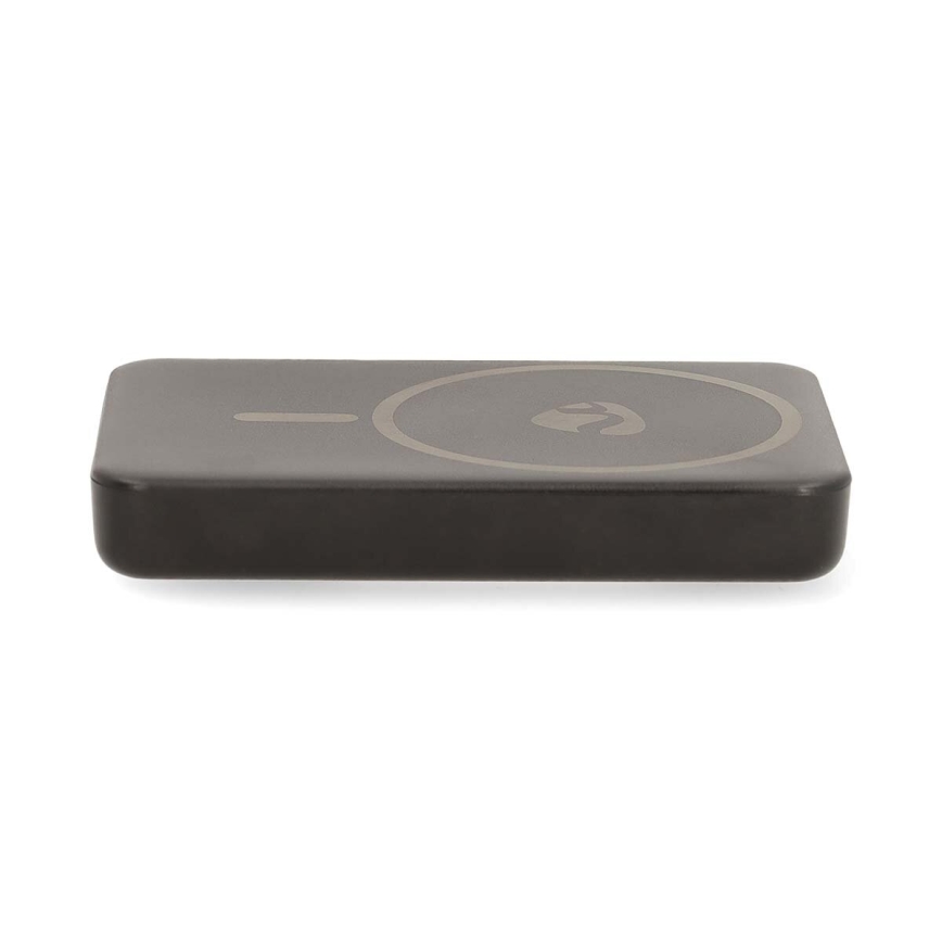 Power Bank 2u1 magnetni s bežičnim punjenjem MagSafe 5000 mAh crna