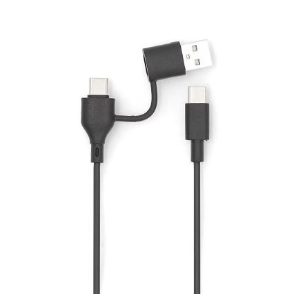 Power Bank 2u1 magnetni s bežičnim punjenjem MagSafe 5000 mAh crna