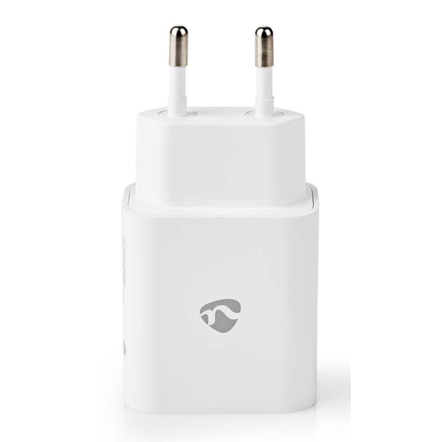 Adapter za punjenje USB-C Power Delivery 20W/230V bijela