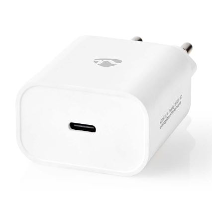 Adapter za punjenje USB-C Power Delivery 20W/230V bijela