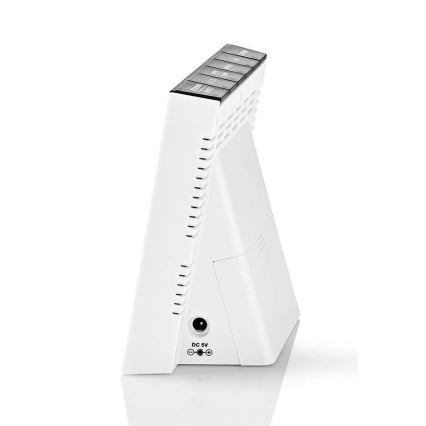Meteorološka stanica s LCD zaslonom u boji 230V/3xAAA + 2xAA crna
