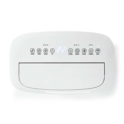 Pametna prijenosna klima uređaj 3u1 s kompletnom opremom 1800W/230V 16000 BTU Wi-Fi + daljinski upravljač