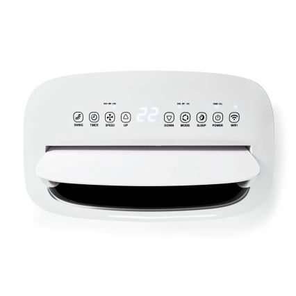 Pametna prijenosna klima uređaj 3u1 s kompletnom opremom 1800W/230V 16000 BTU Wi-Fi + daljinski upravljač