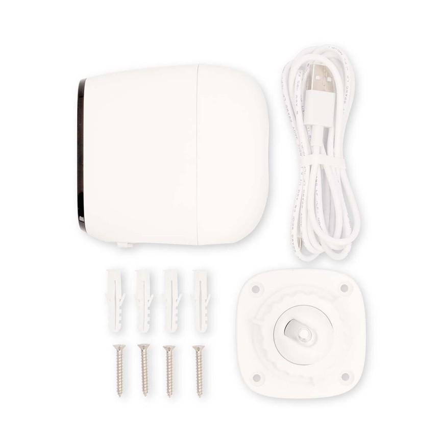 Pametna vanjska punjiva kamera sa senzorom SmartLife 4MP Quad HD 1440p 5V/5200mAh Wi-Fi Tuya IP66