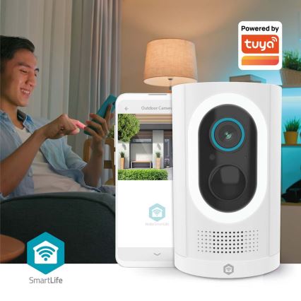 Pametna kamera 3MP Full HD 1296p 6700 mAh Wi-Fi Tuya IP65