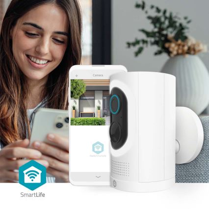 Pametna kamera 3MP Full HD 1296p 6700 mAh Wi-Fi Tuya IP65