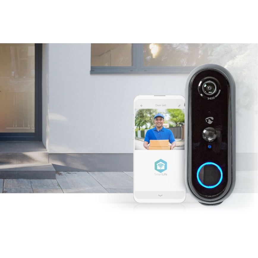 Video zvono s Full HD 1080p senzorom pokreta 5200 mAh Wi-Fi IP54