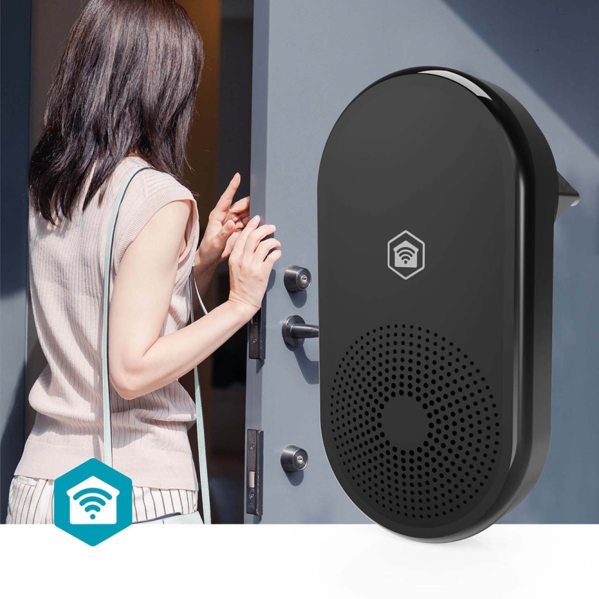 Gong za SmartLife Wi‑Fi zvono, crni