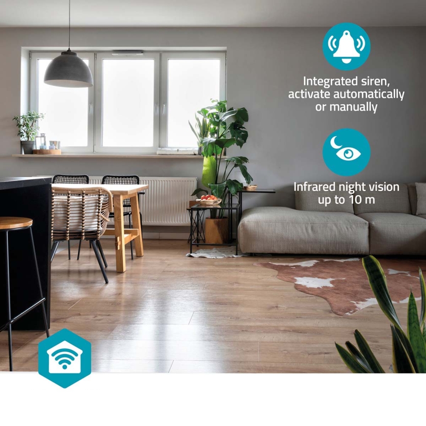 Pametna kamera Smartlife 5V, 3 MP, Full HD 1296p, Wi‑Fi, Tuya