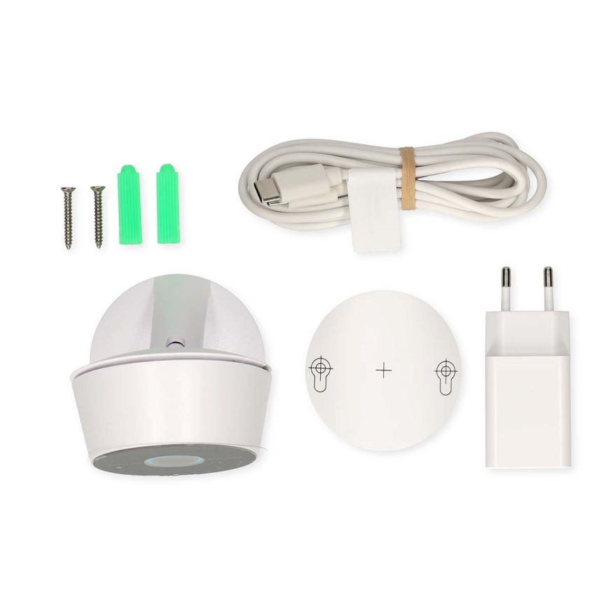 Pametna kamera Smartlife 5V, 3 MP, Full HD 1296p, Wi‑Fi, Tuya