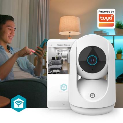 Pametna kamera Smartlife 5V 3MP Full HD 1296p Wi-Fi Tuya